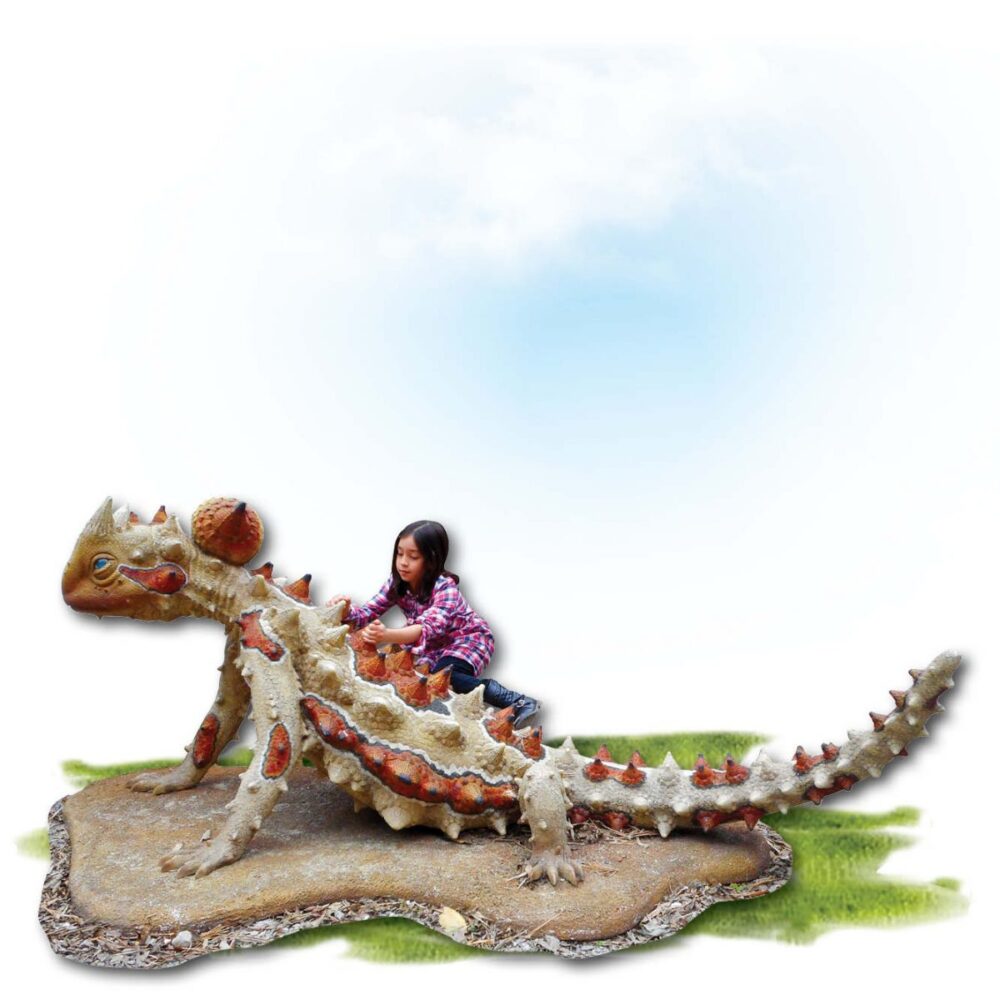 Animals Reptiles Lizards Thorny Devil on Base Product Image V px px