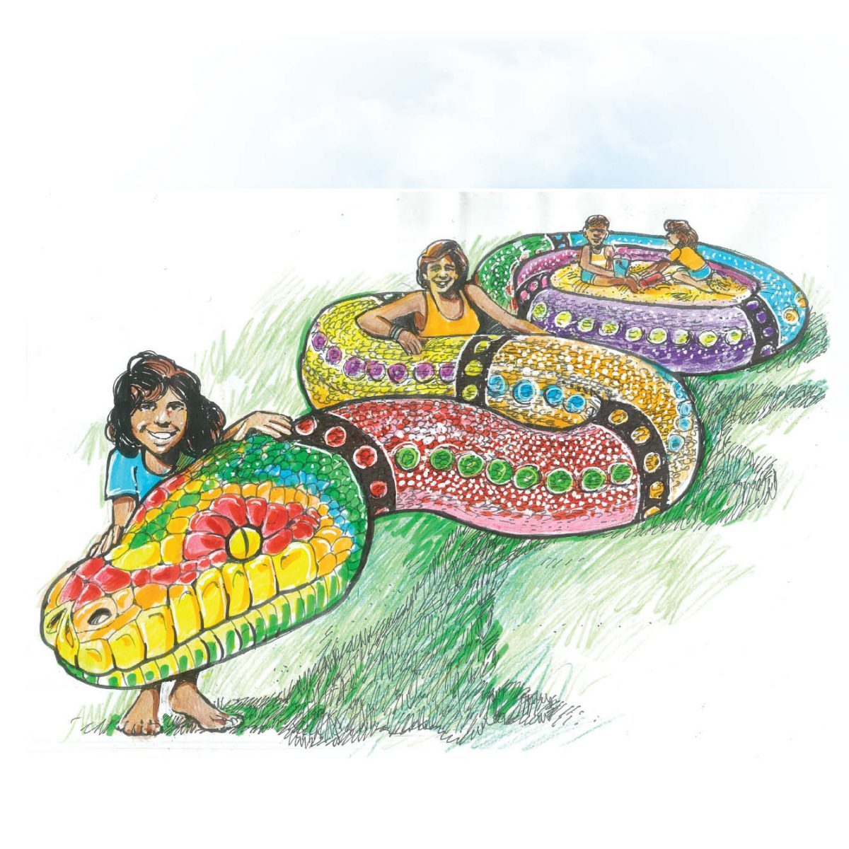 Natureworks Australia Animals Reptiles Snakes Rainbow Serpent concept Image V px px