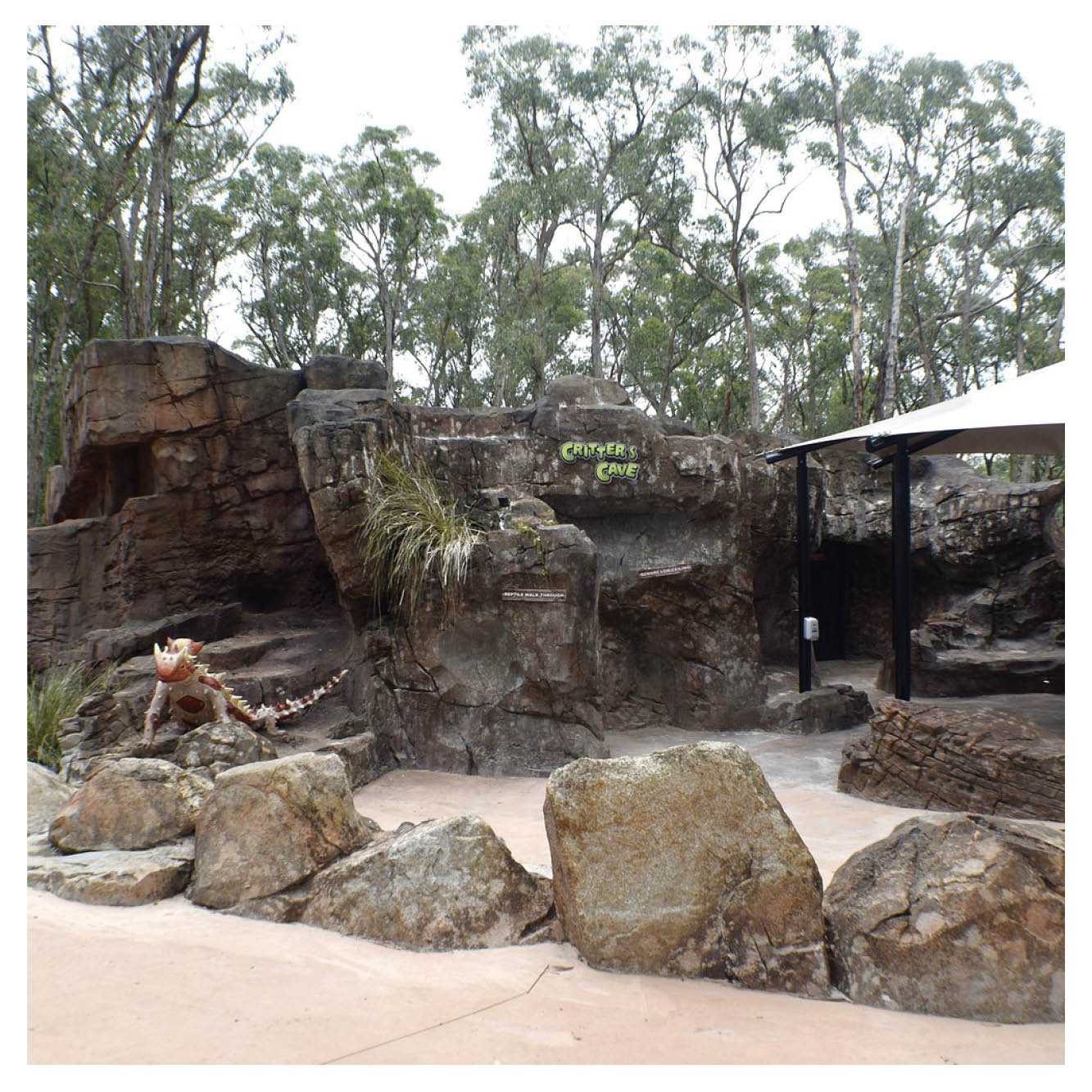 Gumbuya Critters Cave - outside view