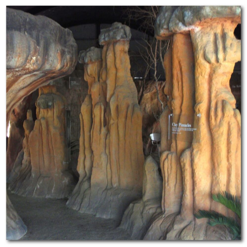 Artificial Rockwork Concrete Rockwork Dreamtime Cultural Centre Rockhampton facade Product Image  px px