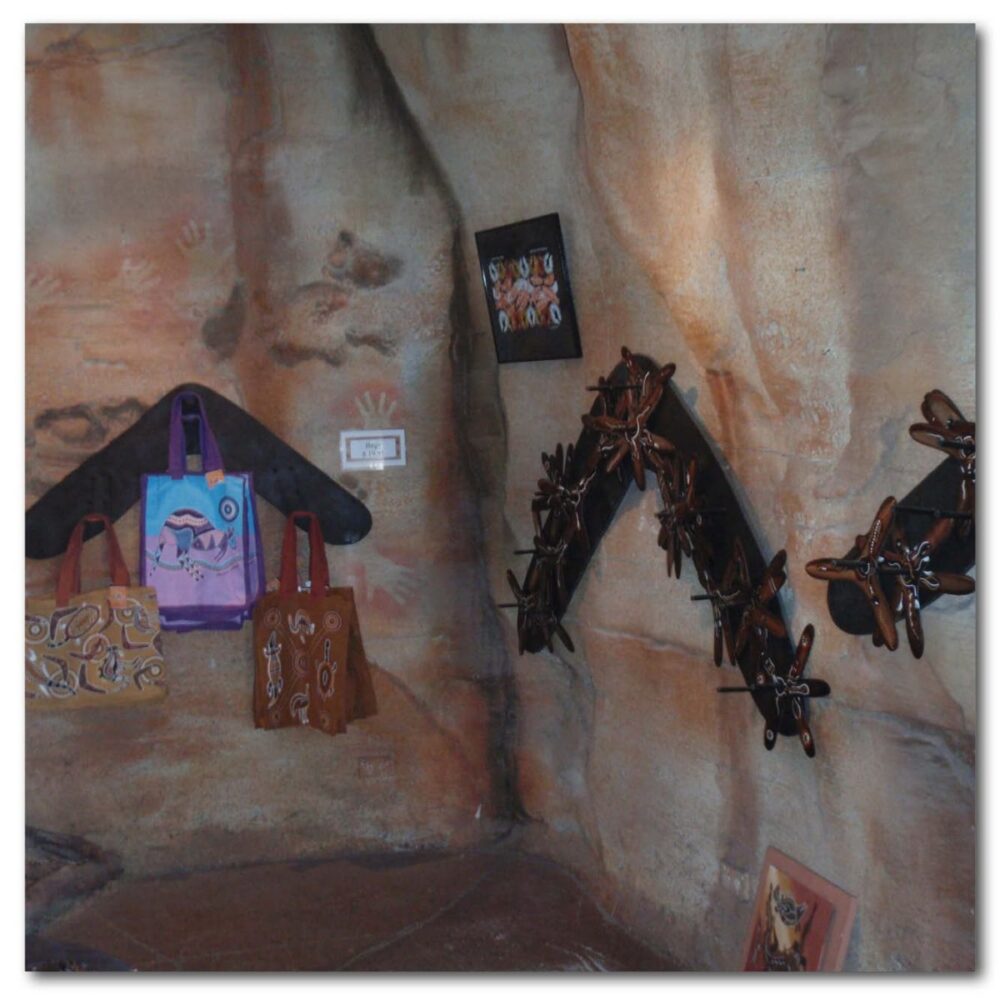 Artificial Rockwork cave wall