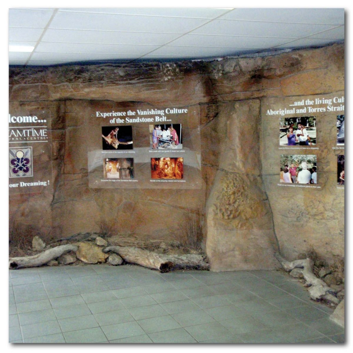 Natureworks Australia Artificial Rockwork Dreamtime Cultural Centre Rockhampton facade