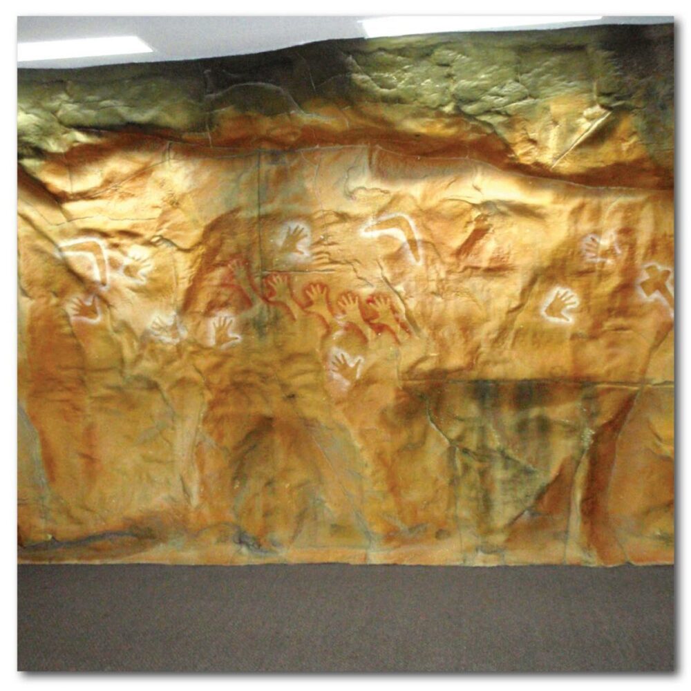 Artificial Rockwork Dreamtime Cultural Centre Rockhampton facade