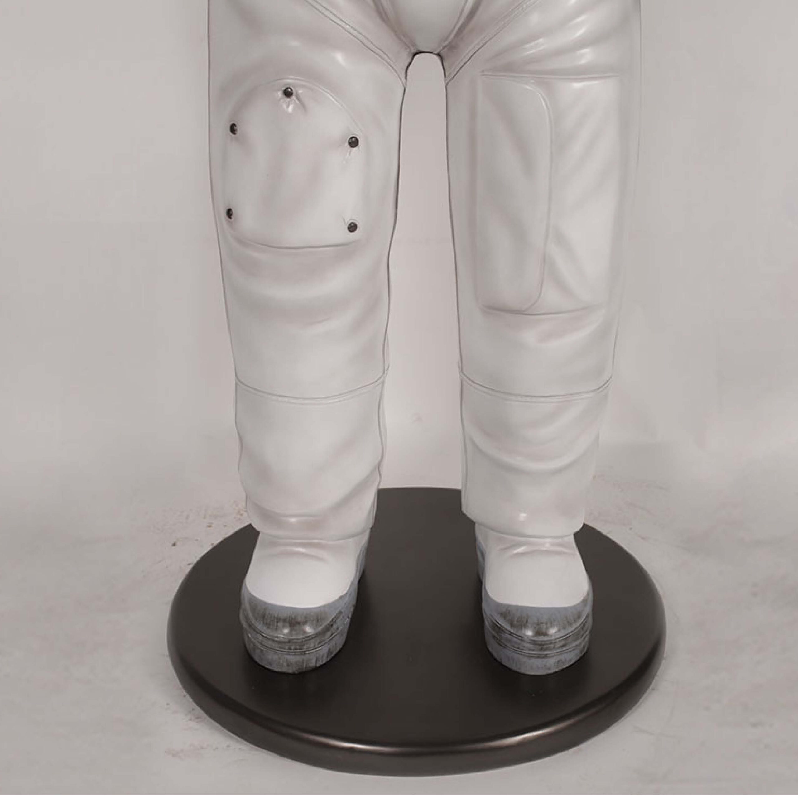Natureworks Australia Astronaut 6ft standing pose - includes base plate.SKU: 180011- showing close up of legs