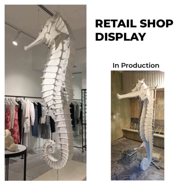 Big Things Marine Life Giant Seahorses in workshop Product Gallery  px px