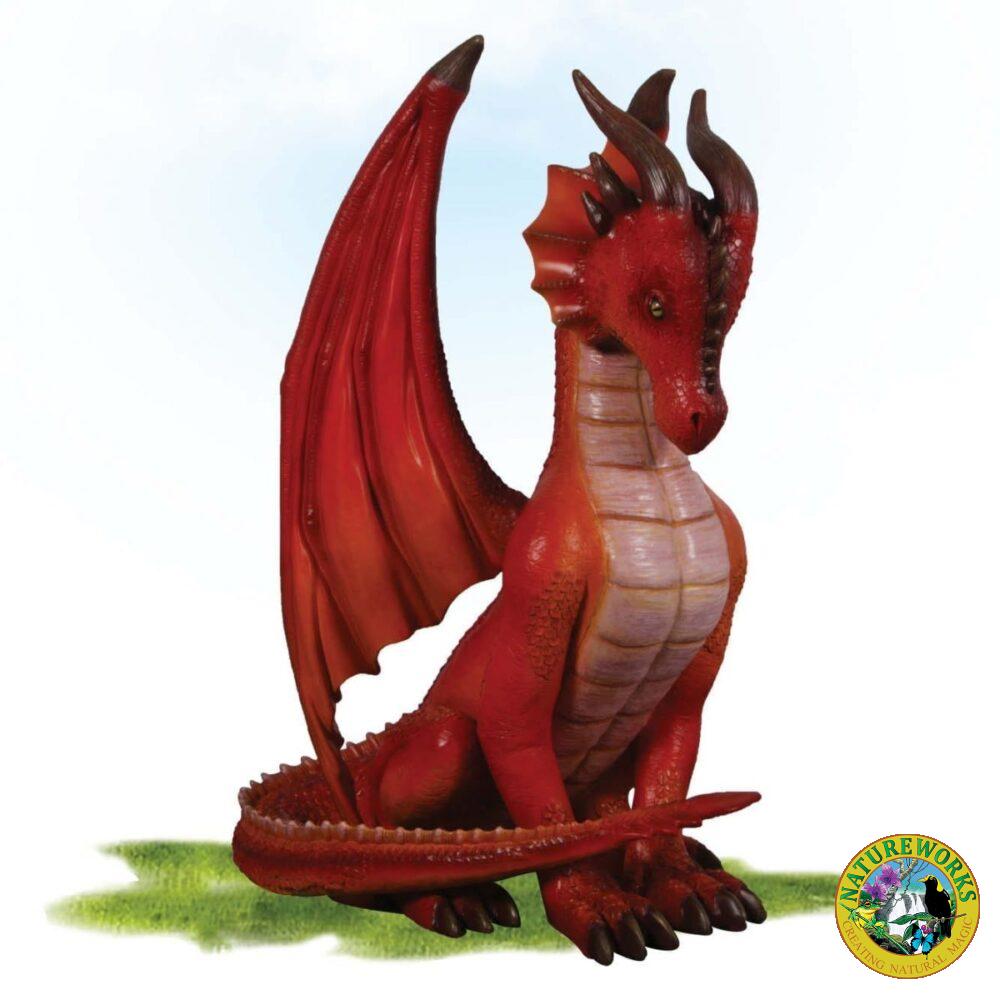 Mammals Fantasy mammals Dragon Sitting ft Product Image V px px