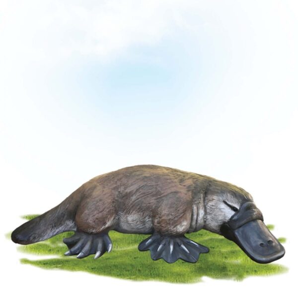 Mammals Larger than lifesize platypus