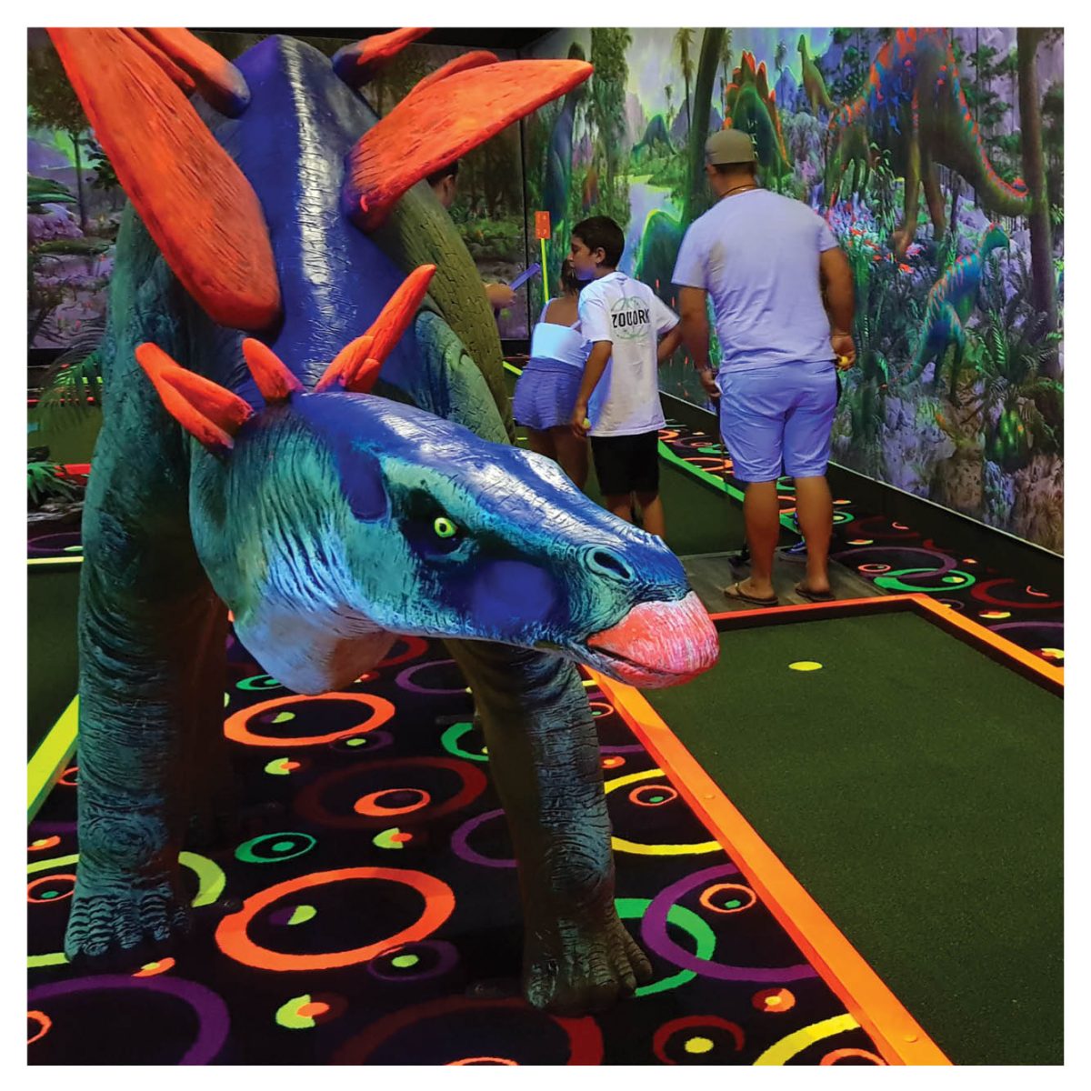 Natureworks Australia Mini Golf Theming Prehistoric Themed Mini Golf Chillasaurus Product Gallery px px