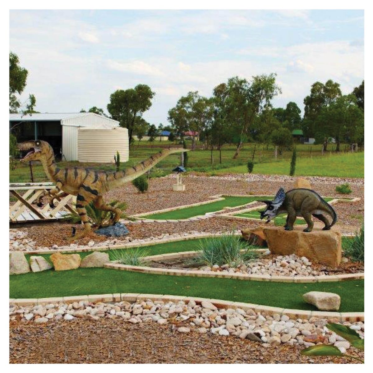 Natureworks Australia Mini Golf Theming Putt Play Pittsworth Residental backyard Product Gallery px px