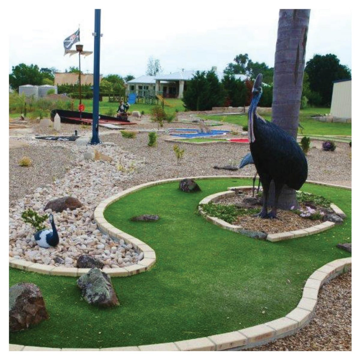 Natureworks Australia Mini Golf Theming Putt Play Pittsworth Residental backyard Product Gallery px px