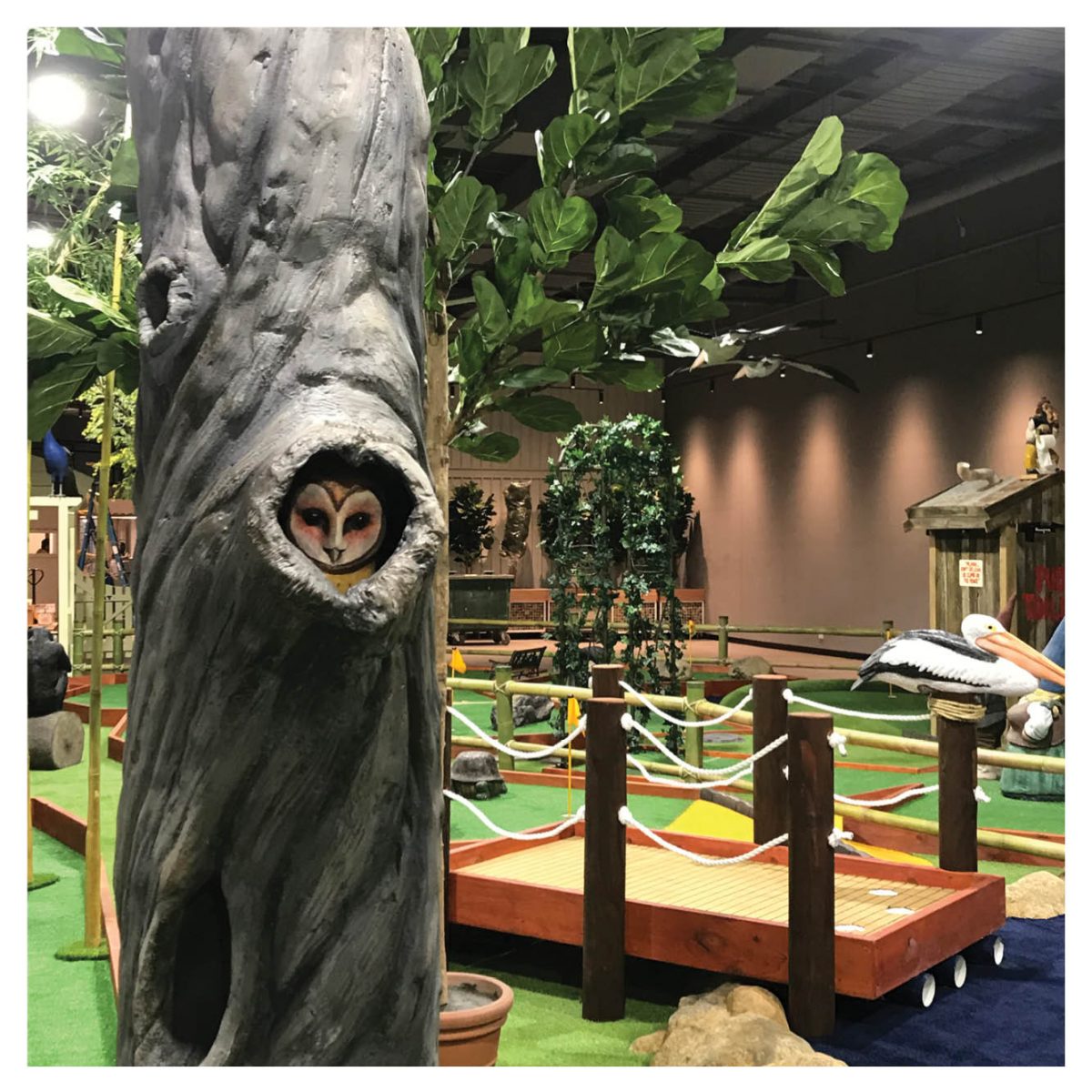 Natureworks Australia Mini Golf Theming Putt in the Park Coomera Westfield Shopping Centre Product Gallery px px