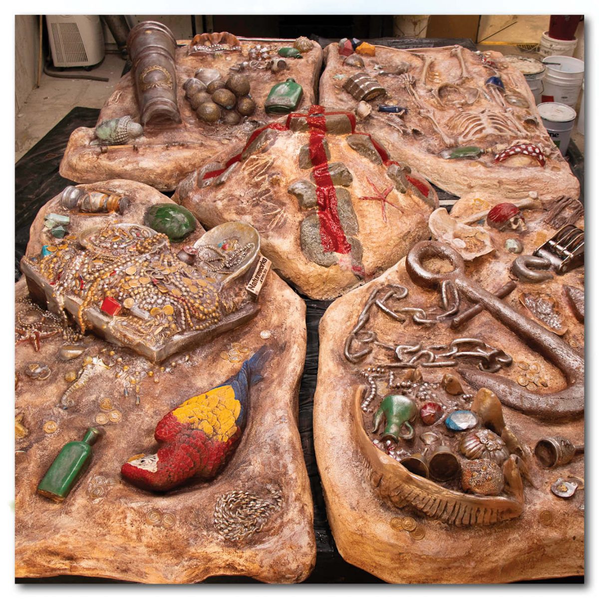 Natureworks Australia Playground Theming Pirate Play Pirate Dig X marks the spot Product Image px px