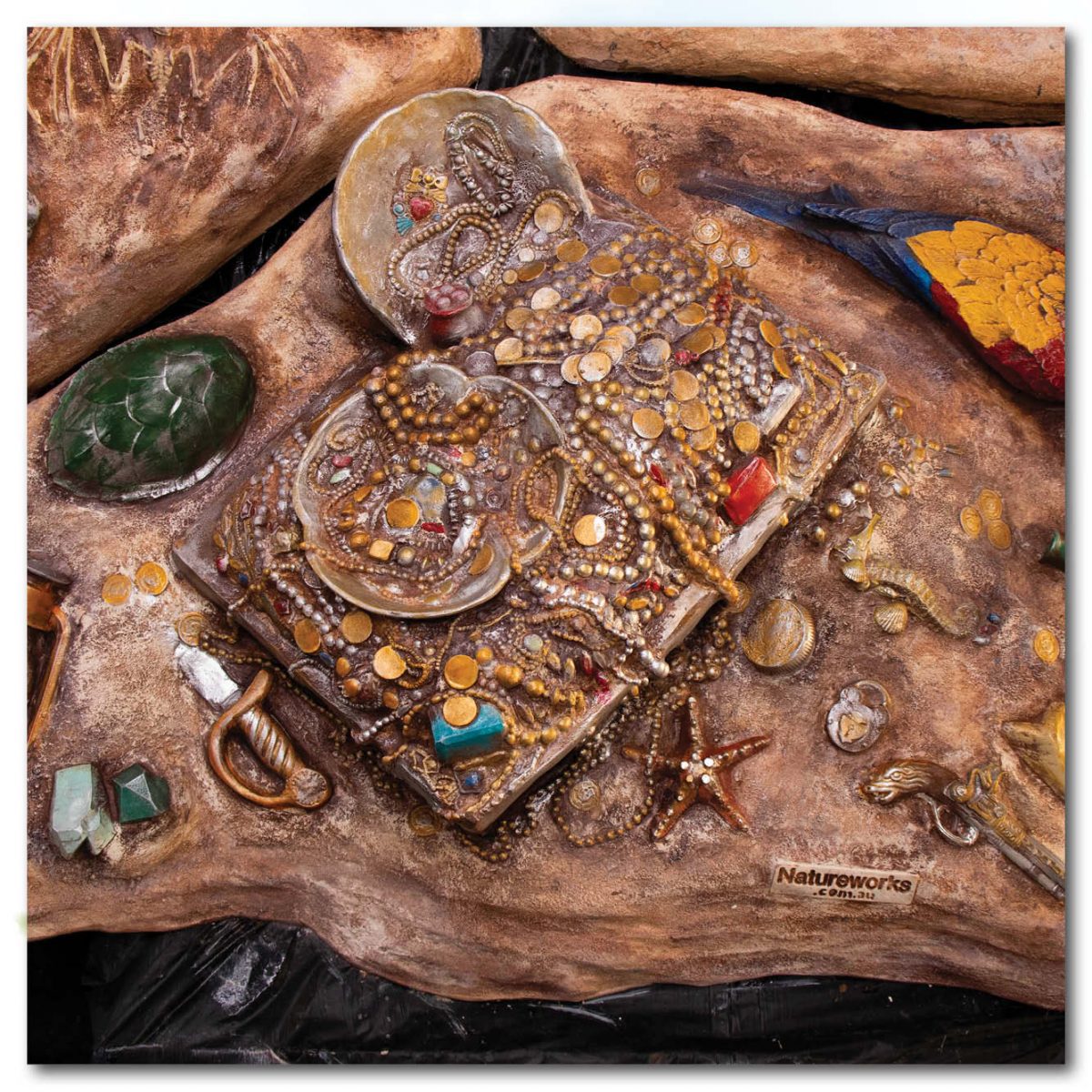 Natureworks Australia Playground Theming Pirate Play Pirate Dig X marks the spot Product Image px px