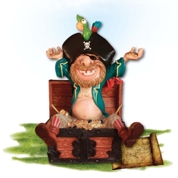 Playground Theming Pirate Play Pirate in Treature Chest Product Image  px px