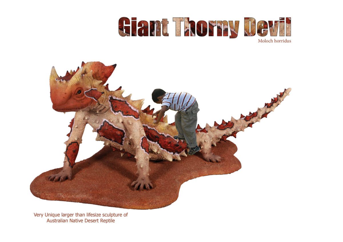 Natureworks Australia Thorny Devil - Giant - Climb and play structure Certification available - SKU 130012Base