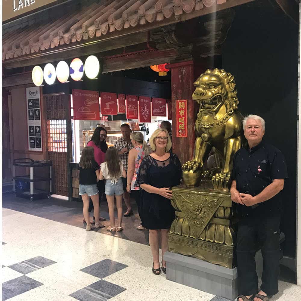 Natureworks Australia Lantern Lane with Natureworks team