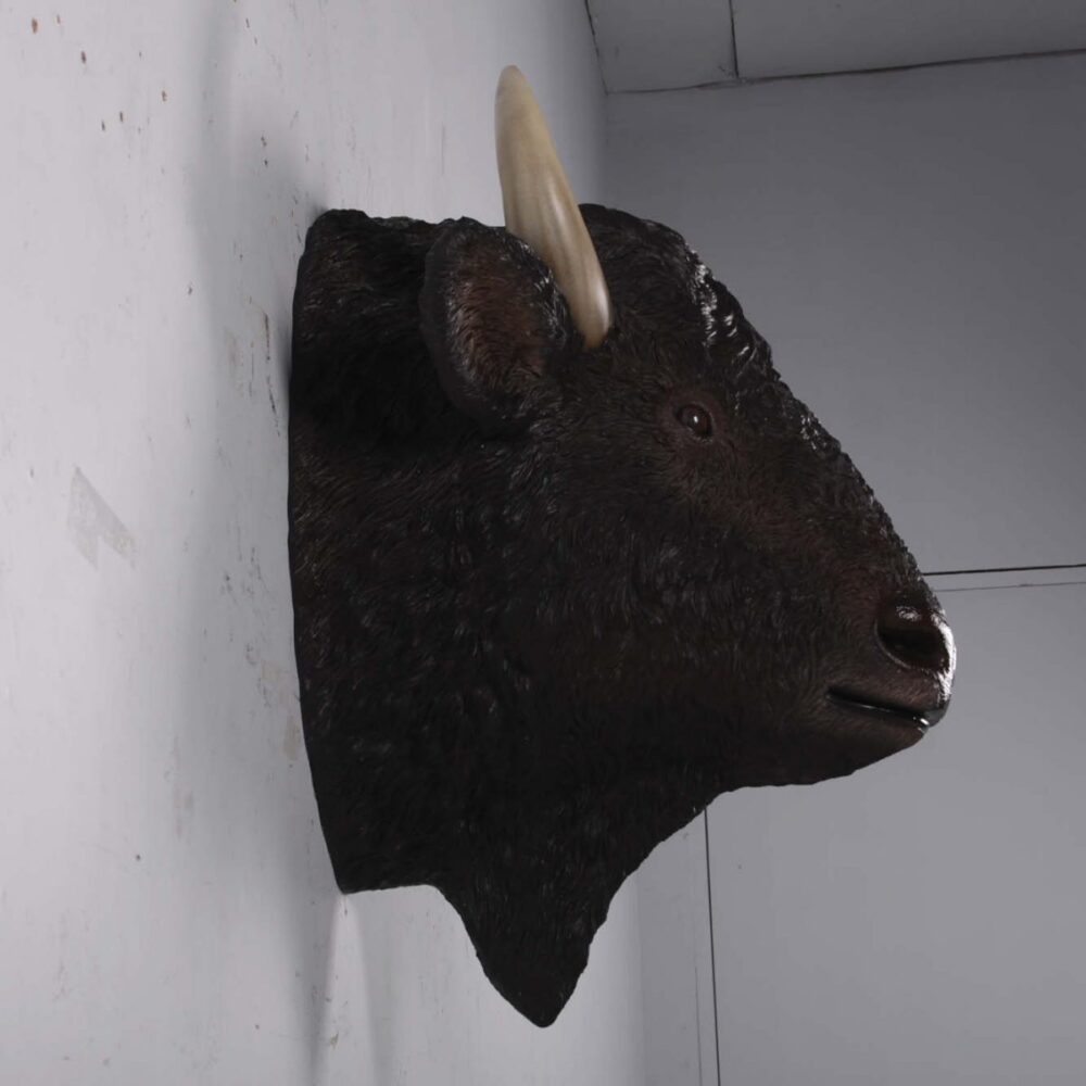 Life SizeBisonHead WallDécorstatue