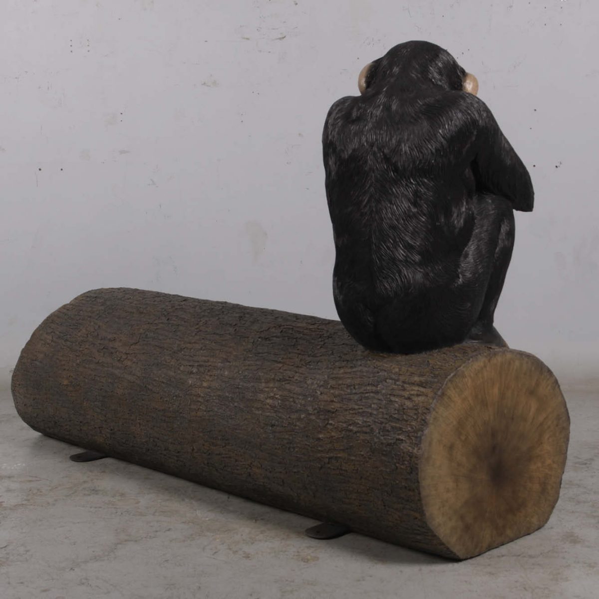 Natureworks Australia ChimponTreeTrunkSeat funsculpture