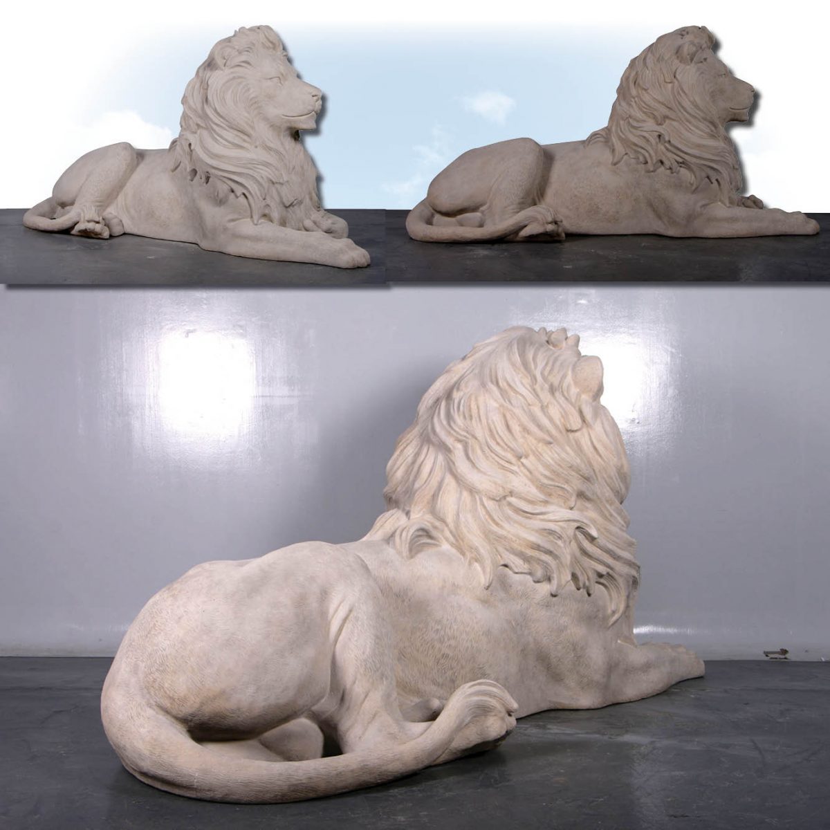 Natureworks Australia Lion Resting - Majestic Castle- Roman Stone - Image 7