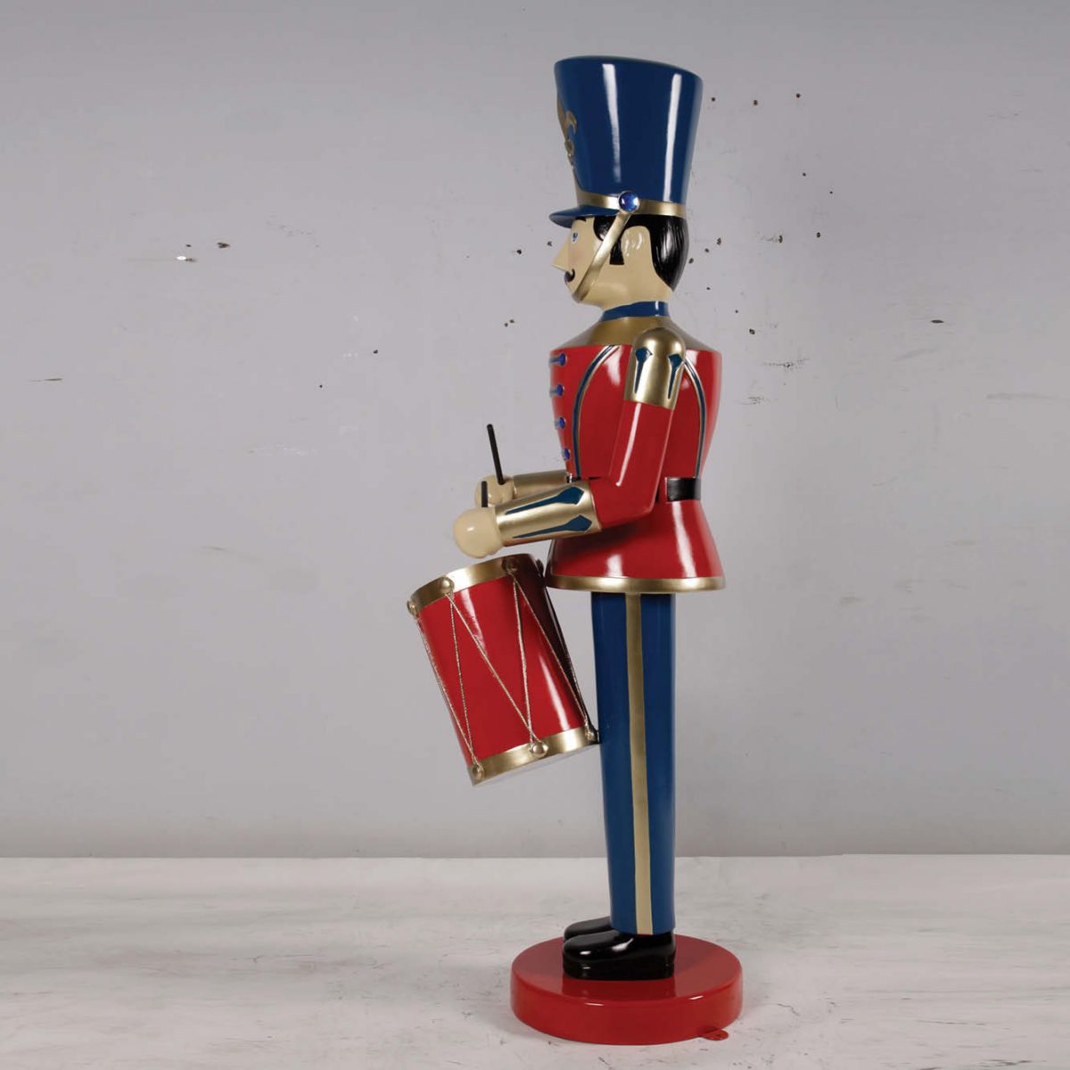 Natureworks Australia ChristmasToySoldierwithDrum ft Blue&Red Christmasdisplayprop