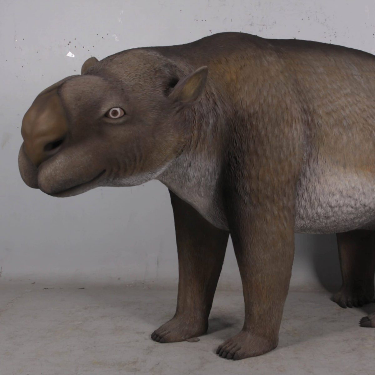 Natureworks Australia DiprotodonOptatumsculpture frontangleview