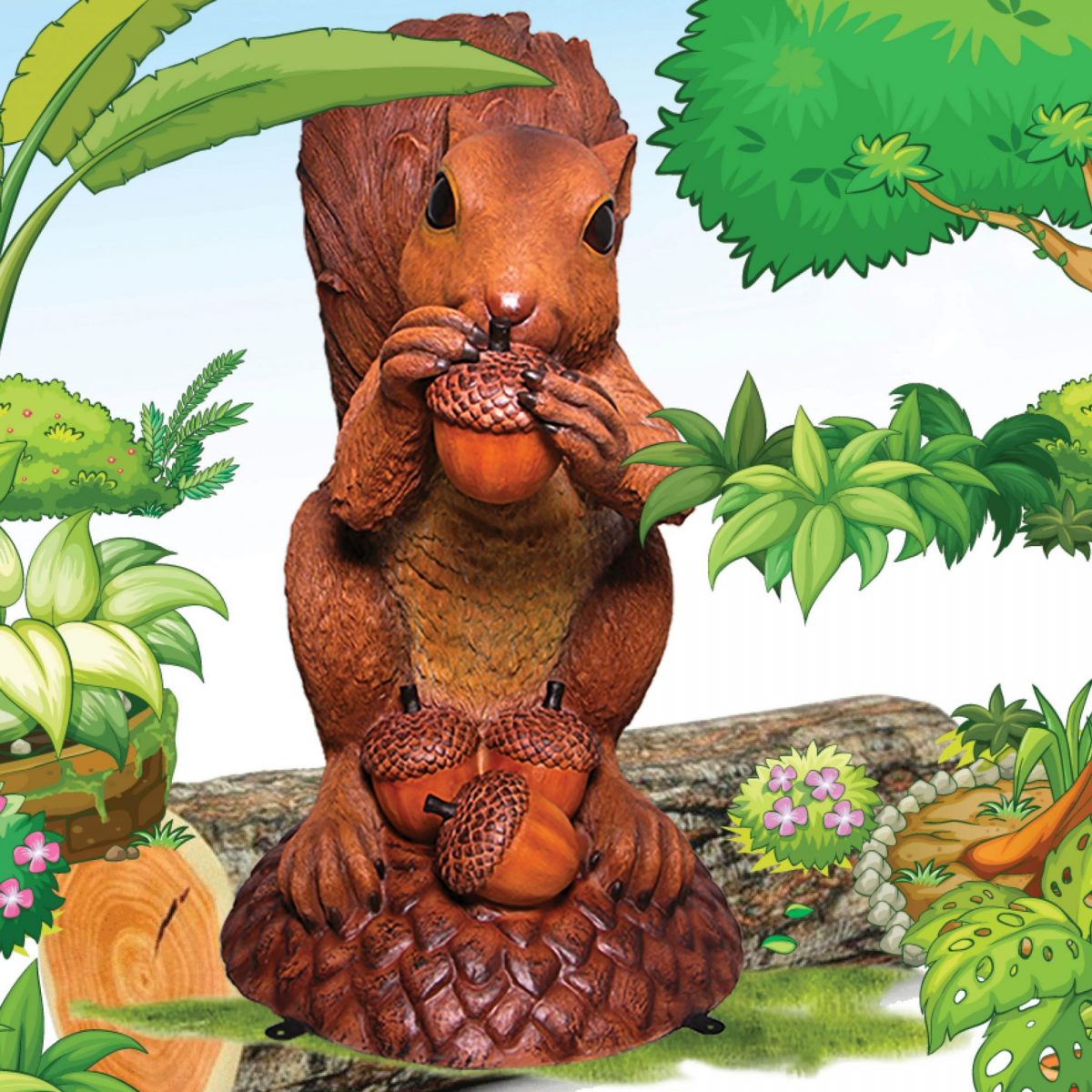 Natureworks Australia Enormous squirrel statue