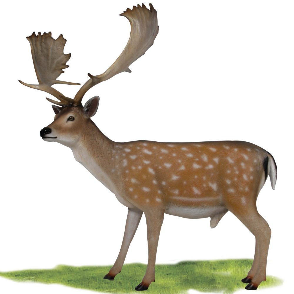 Deer statue life-size for sale