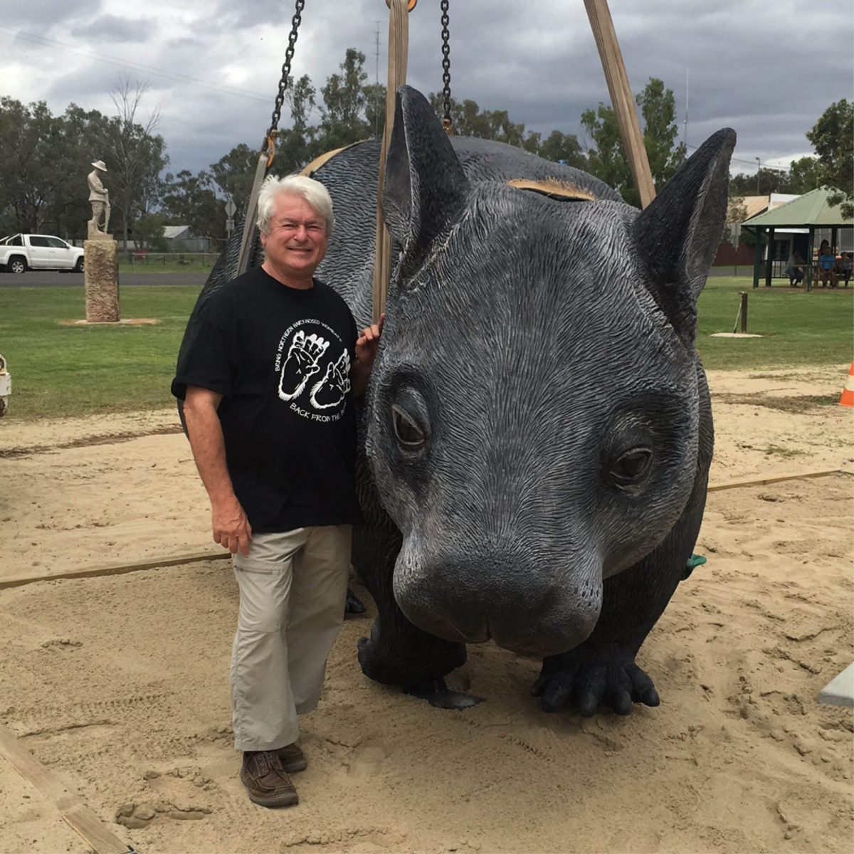Natureworks Australia William the hairy nosed wombat