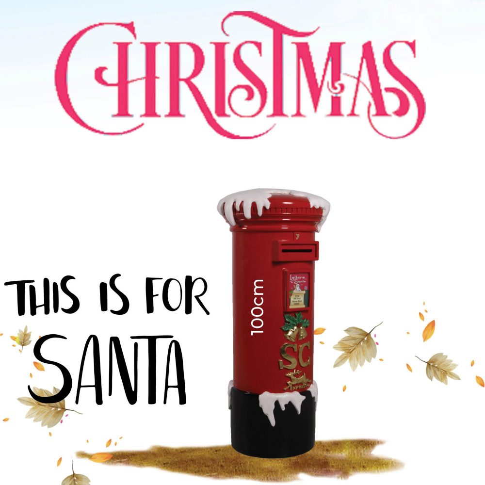 Christmas - Santas Mail box small - 100cm