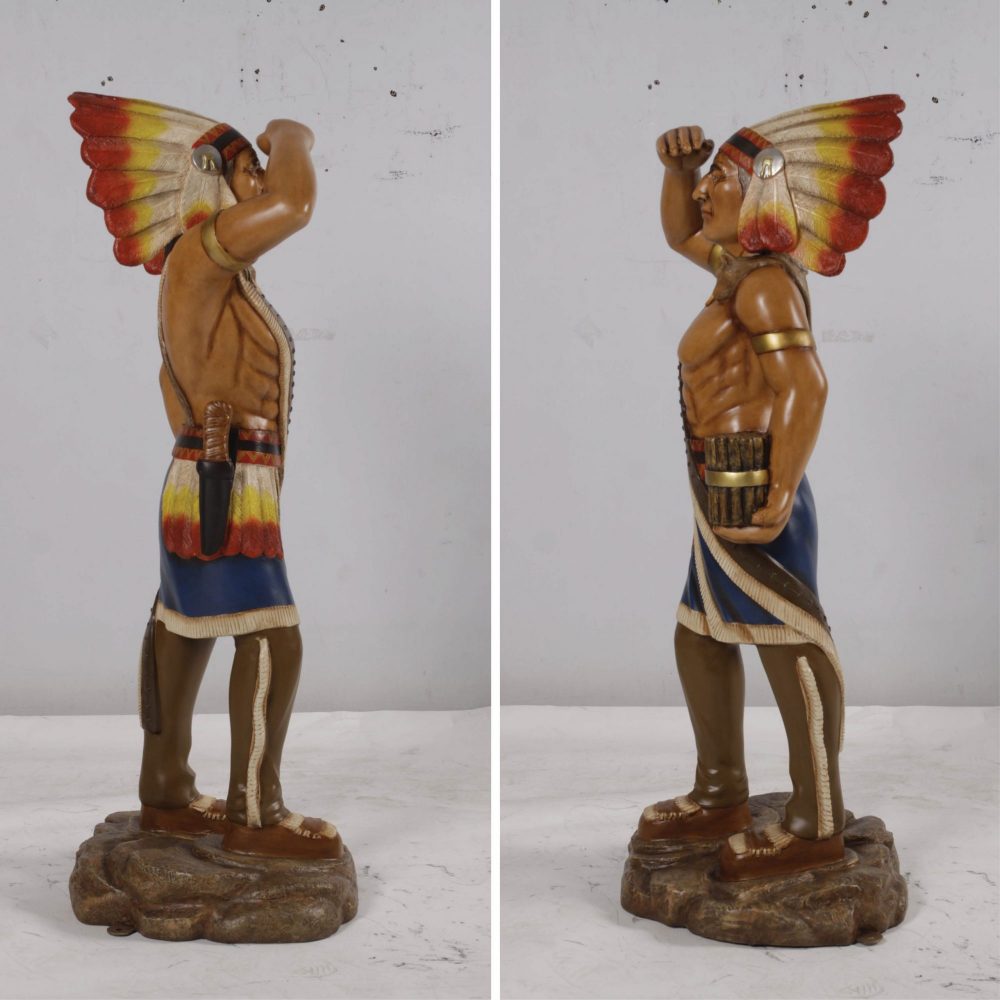 American native tobacco Indian statue – traditional shop signage