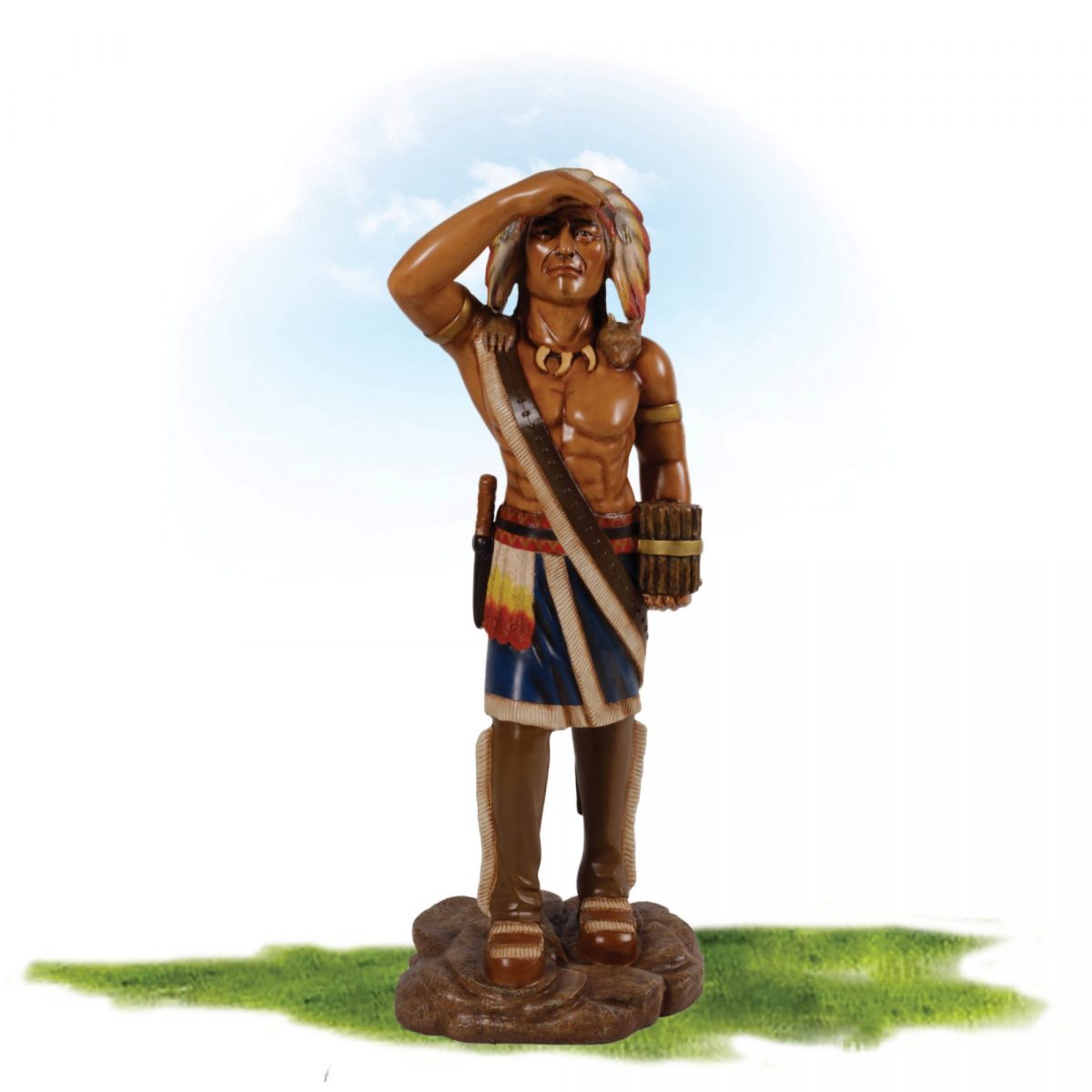 Natureworks Australia American native tobacco Indian statue – traditional shop signage