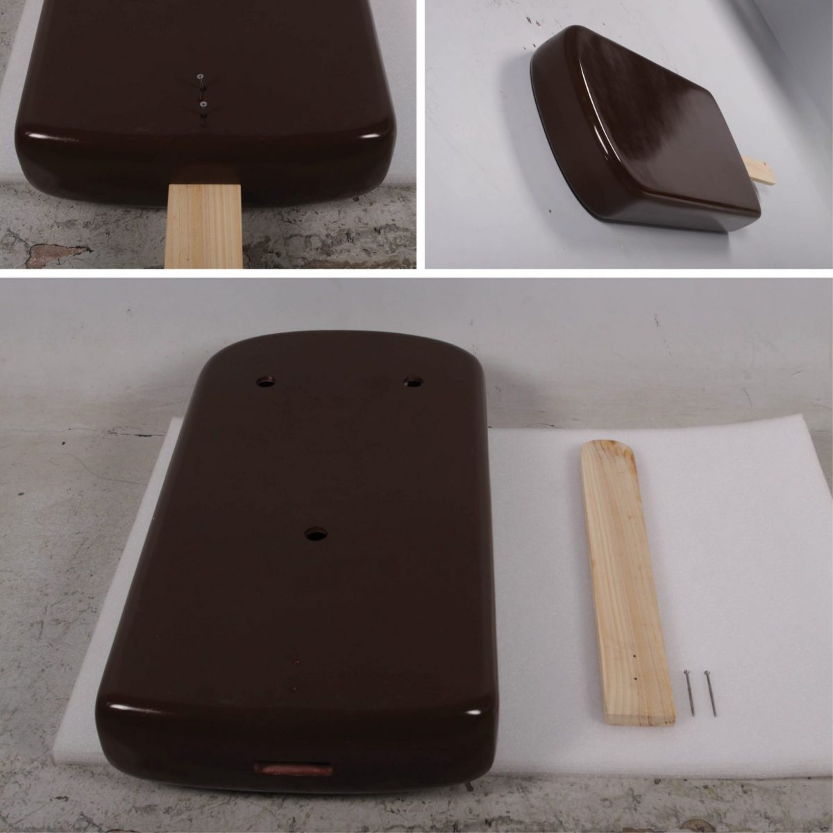 Natureworks Australia Yummy – chocolate-coated ice cream popsicle – 130cm high – wall décor with brackets