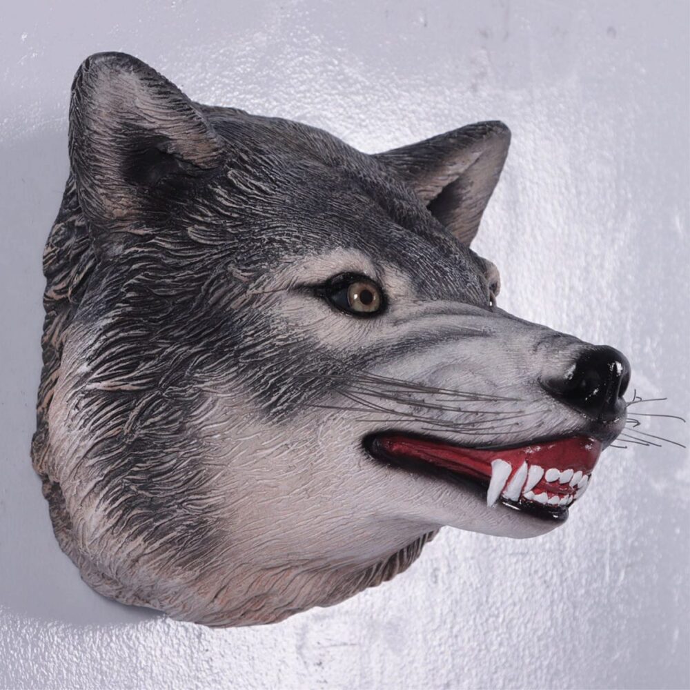 Wolf Head Wall Décor