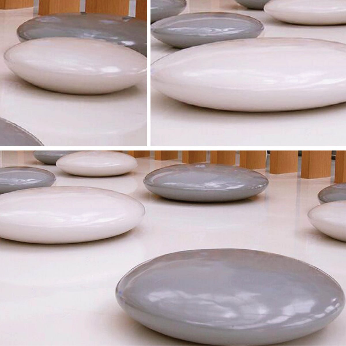 Natureworks Australia Designer Pebble rock seats