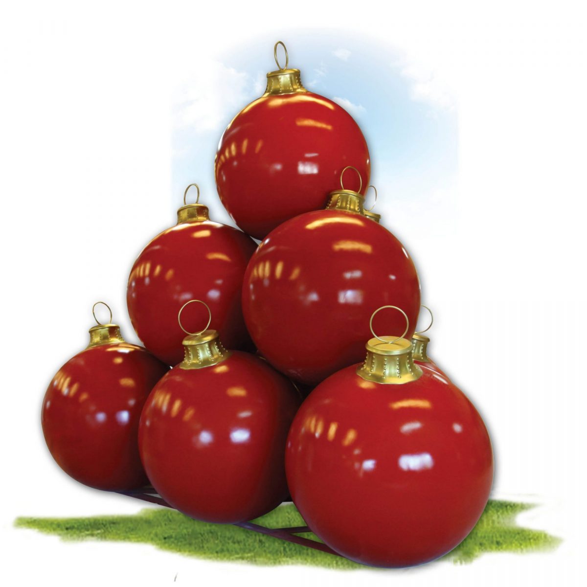 Natureworks Australia Christmas Ball - 1.1m Diameter -with set of 10_180095