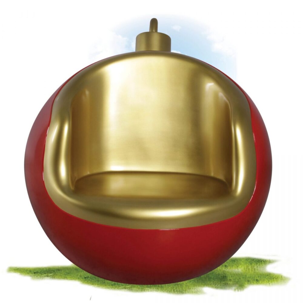 Christmas Ball seat- 95cm _ display prop