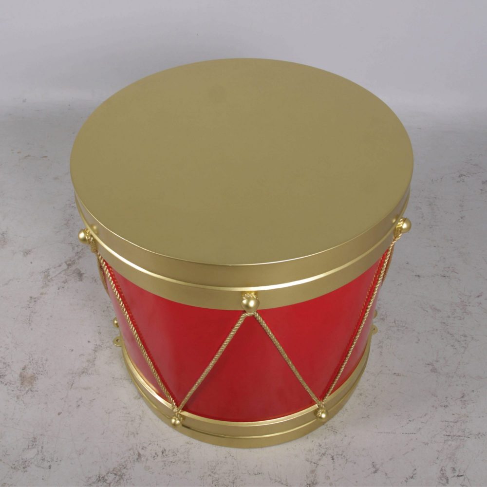 Awesome giant Christmas drum prop for themed events & displays