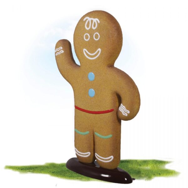 Gingerbread boy – Christmas Prop. Part of a set for themed events & displays