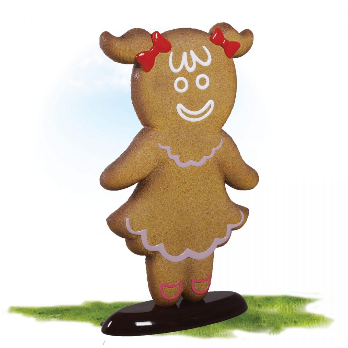 Natureworks Australia Awesome giant Christmas Gingerbread girl – part of a set for themed events & displays