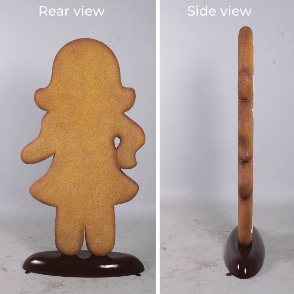 Awesome oversized Christmas Gingerbread woman. Part of a set for themed events & displays