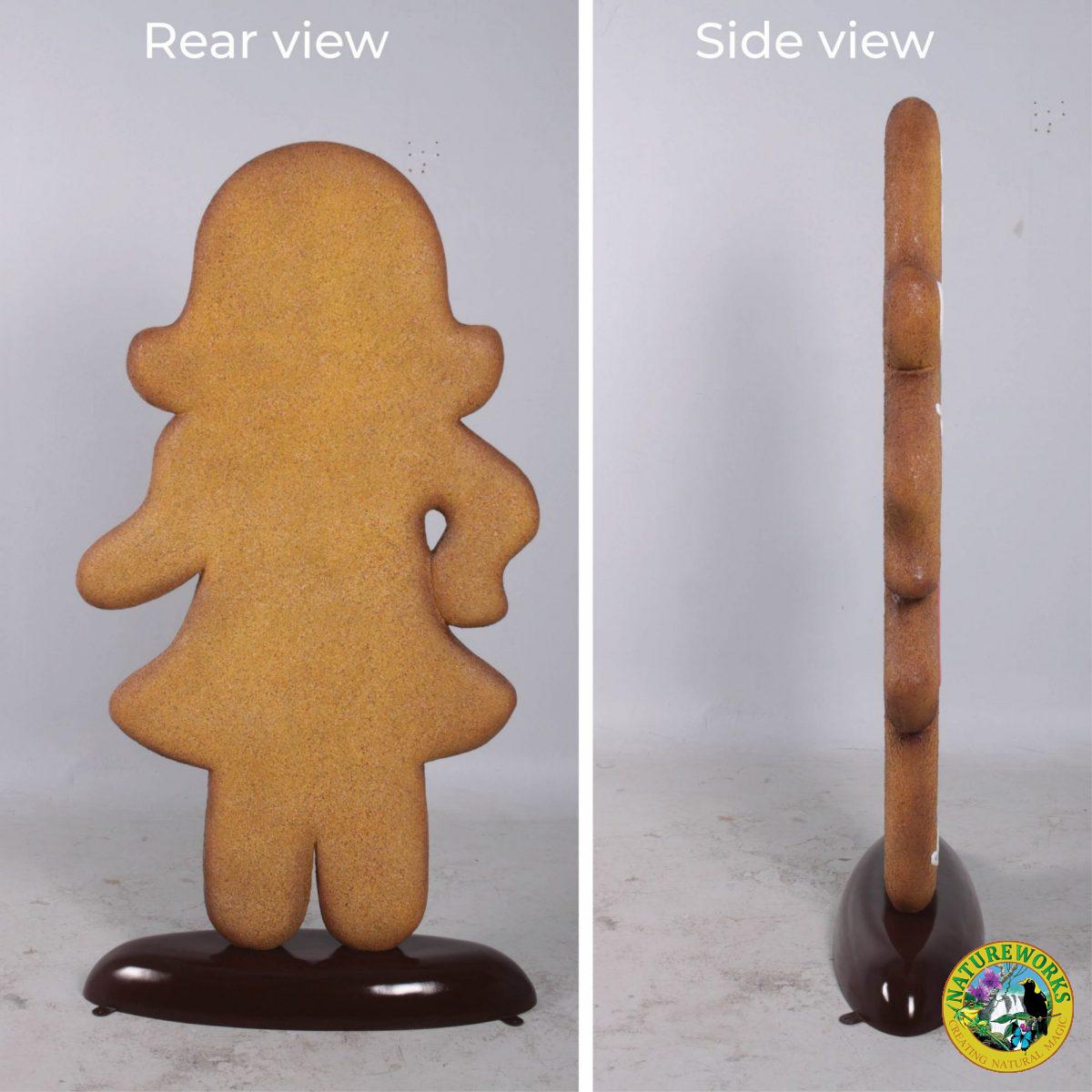 Natureworks Australia Awesome oversized Christmas Gingerbread woman. Part of a set for themed events & displays