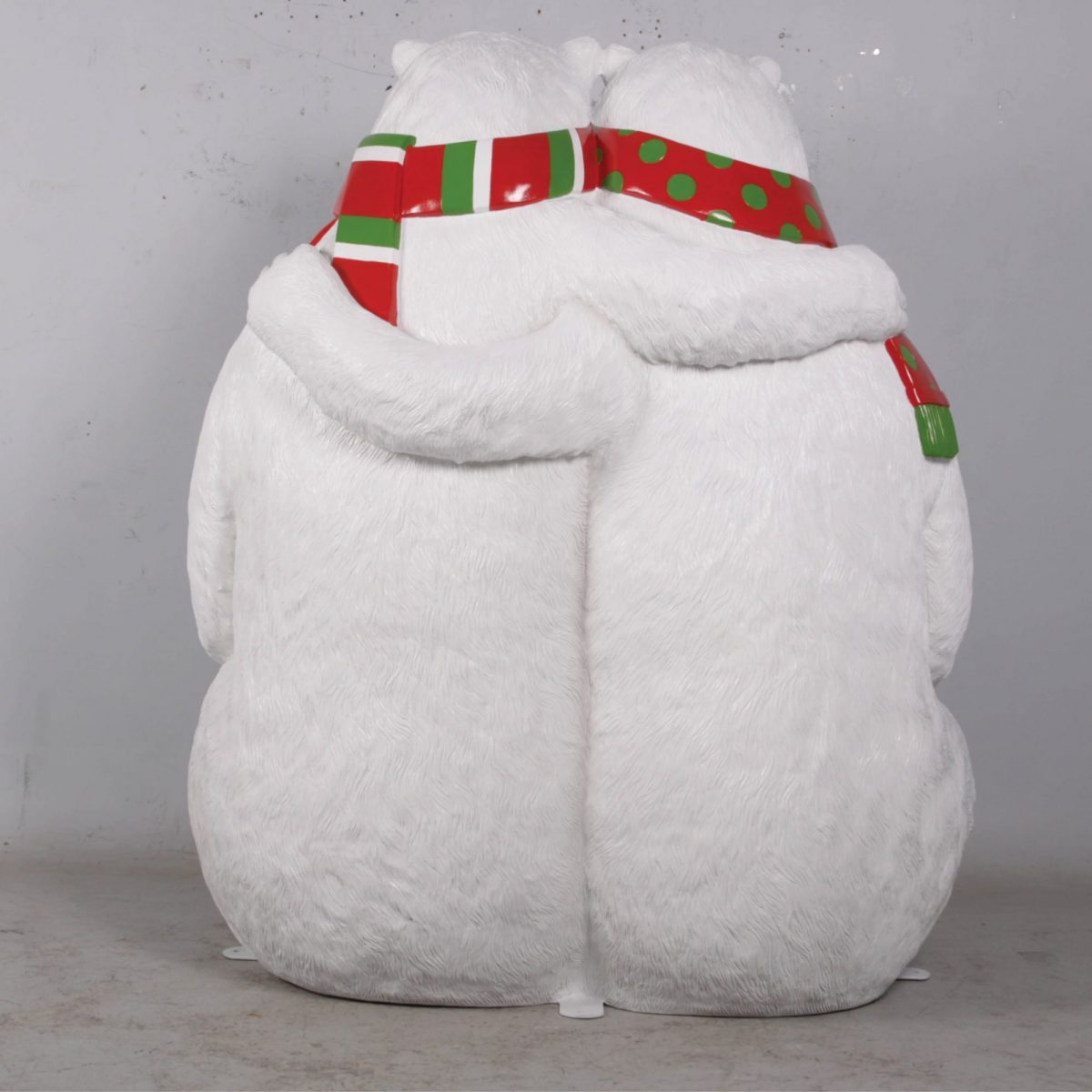 Natureworks Australia Christmas_Polar Bears Bench rear view