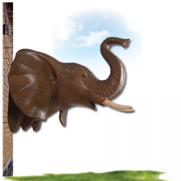 Elephant Head Wall Décor African