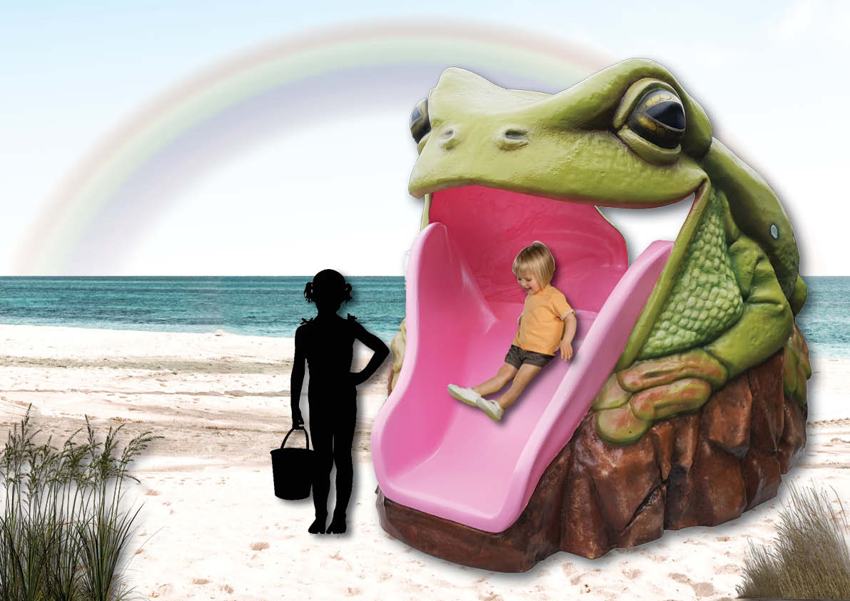 Natureworks Australia Frog Slide - Australian Green Tree Frog