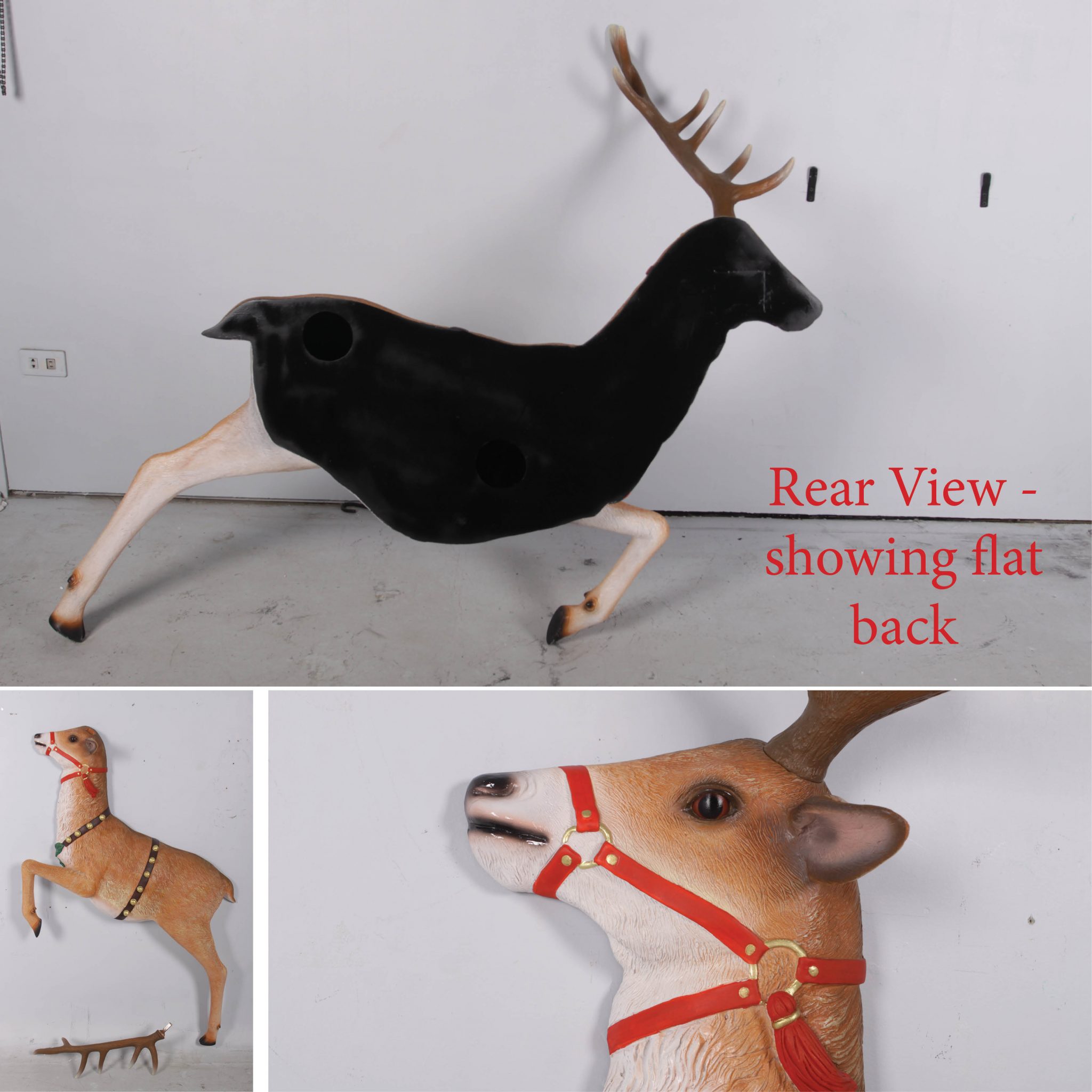 Reindeer Wall Décor - Christmas Decoration - Natureworks