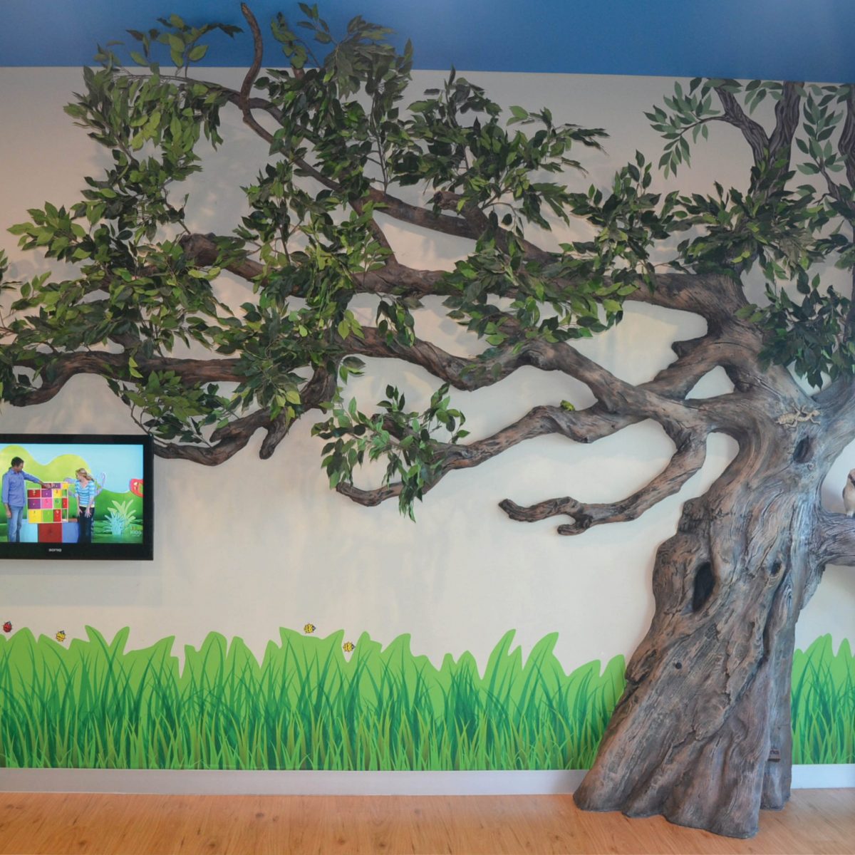 Natureworks Australia Architectural windswept tree – wall mount Ideal decoration to help bring the outside