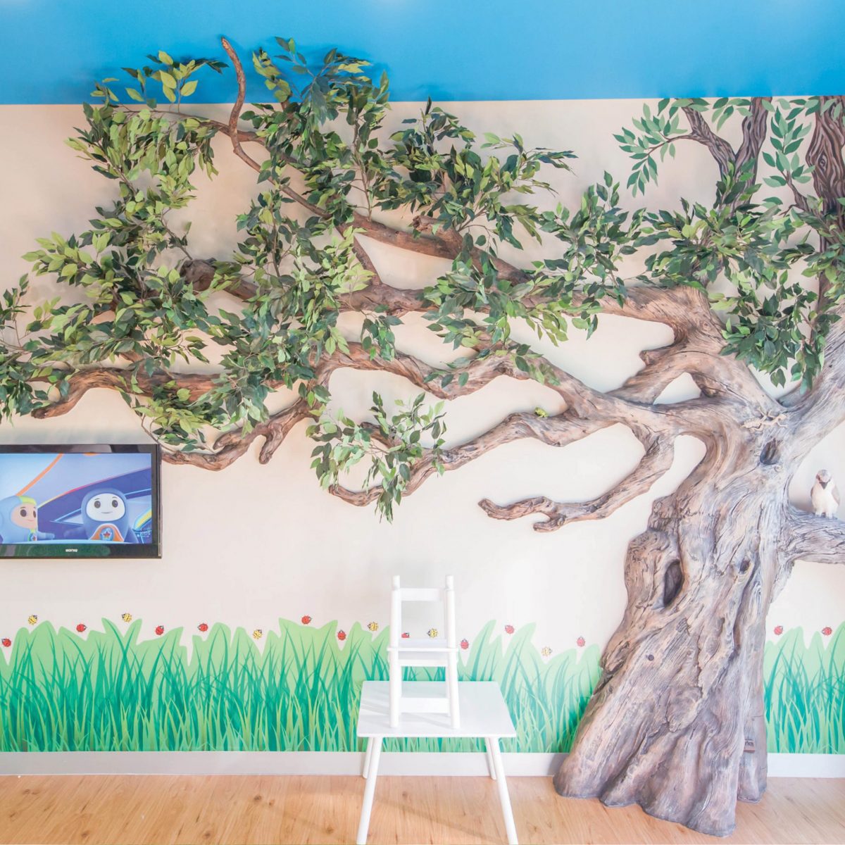 Natureworks Australia Architectural windswept tree – wall mount Ideal decoration to help bring the outside