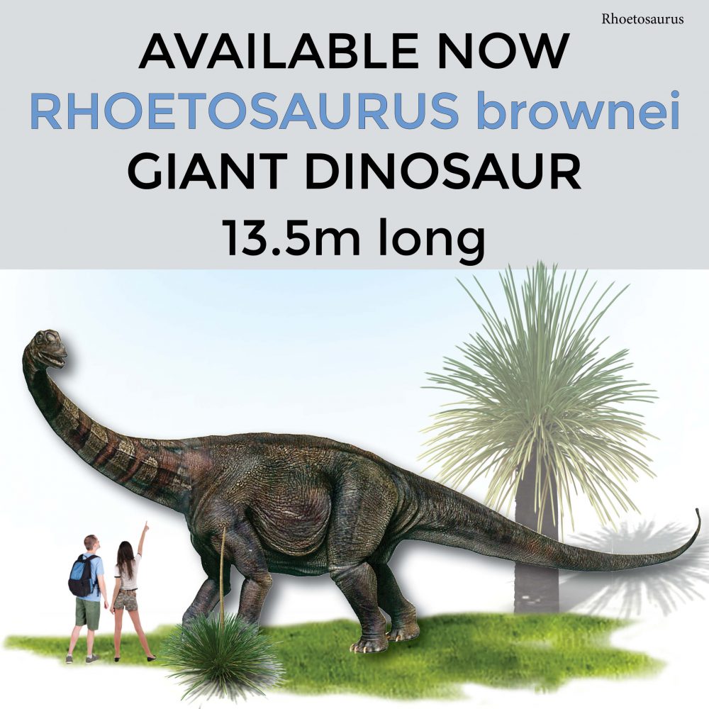 Giant Dinosaur - Rhoteosaurus brownei - now available