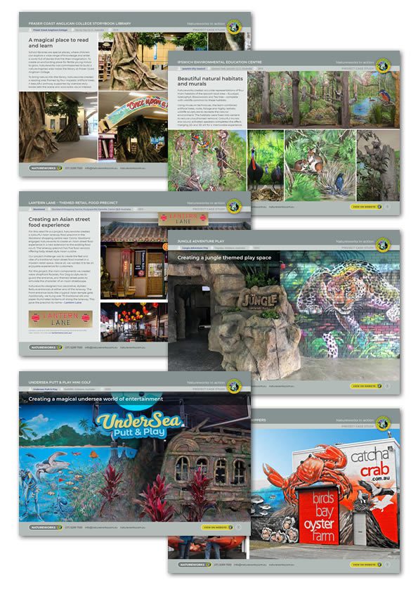 Natureworks case studies - covers