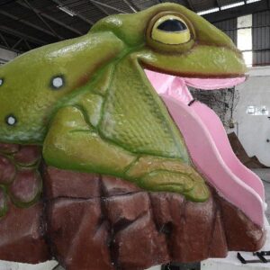 Natureworks Australia Natureworks Australian Green Tree Frog Water Slide -side view
